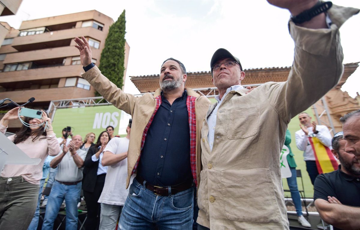 Abascal afirma que Vox es «el único partido» que defiende a España en Bruselas en el comienzo de la campaña del 9J.