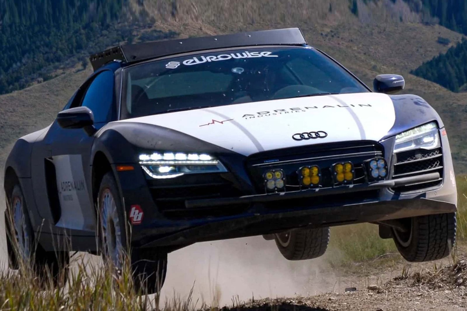 Audi R8 Rally: ¡Porque es efectivo!