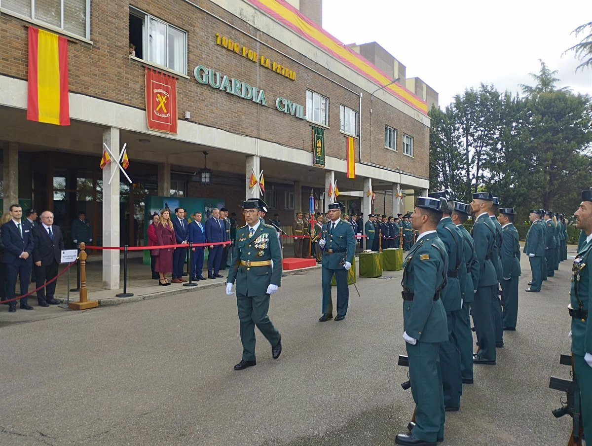 La Guardia Civil de Valladolid ha sido el «escudo de protección» durante los últimos 180 años.