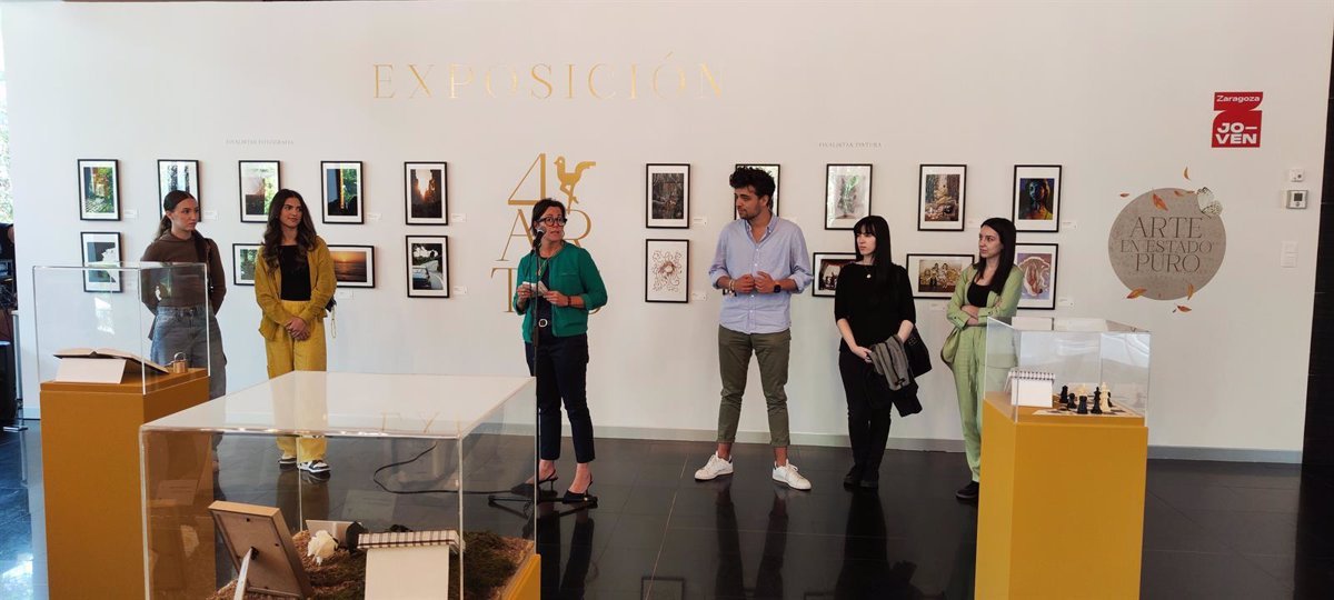 Zaragoza reconoce el talento de sus artistas más jóvenes en el concurso 4Artes.