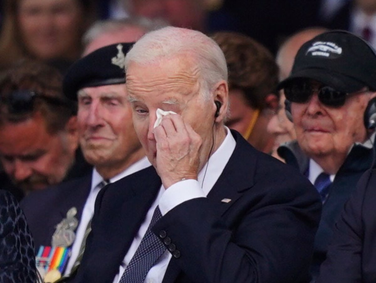 Biden alude a la «grandeza» de Estados Unidos y compara Normandía con la guerra de Ucrania