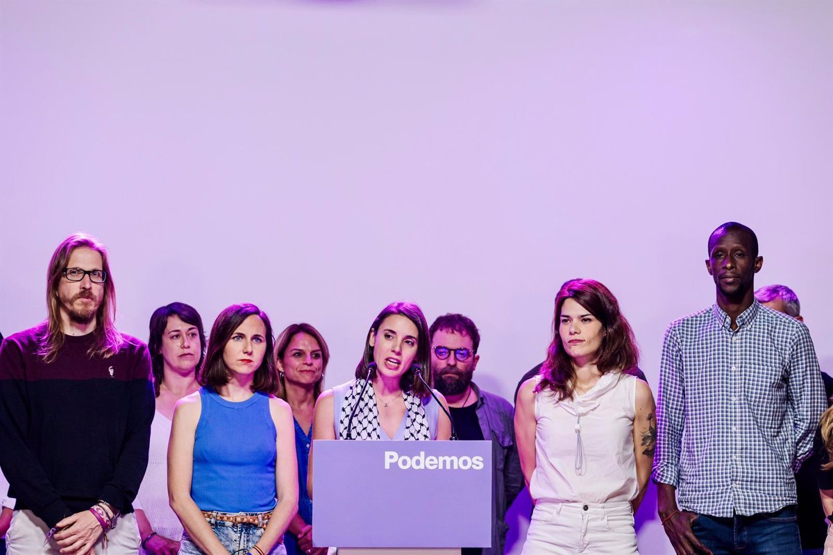 Irene Montero califica el resultado electoral de «necesario» para Podemos y advierte: «No estamos satisfechos»