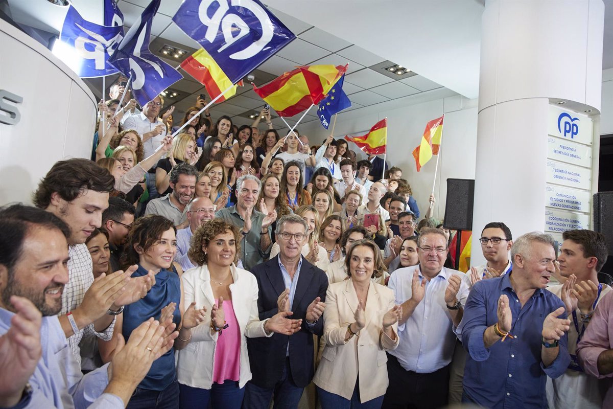 Ayuso ve una «victoria sin paliativos» de Feijóo sobre un Sánchez «devastado» en las elecciones europeas