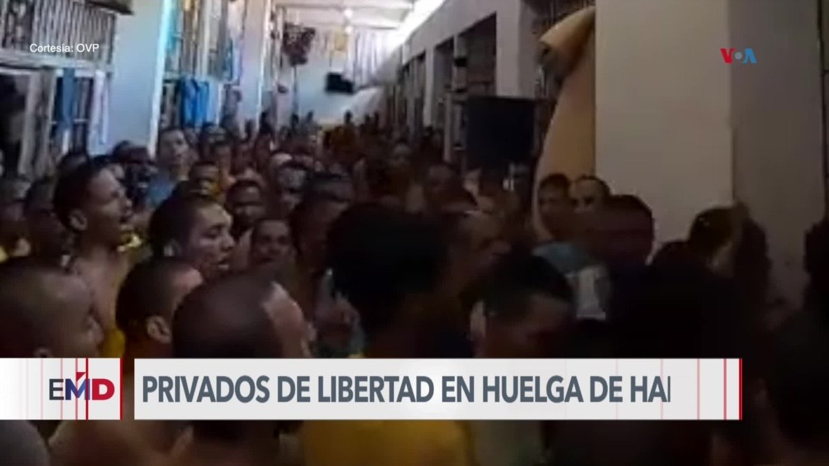 La población penitenciaria de Venezuela inicia huelga de hambre para protestar por las condiciones carcelarias