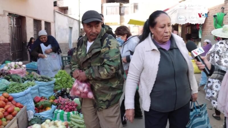 Preocupación en Bolivia por aumento de precios en la canasta básica.