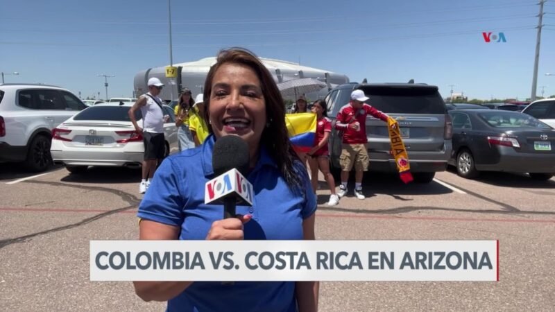 Colombia vs. Costa Rica en Arizona – Partido de fútbol internacional