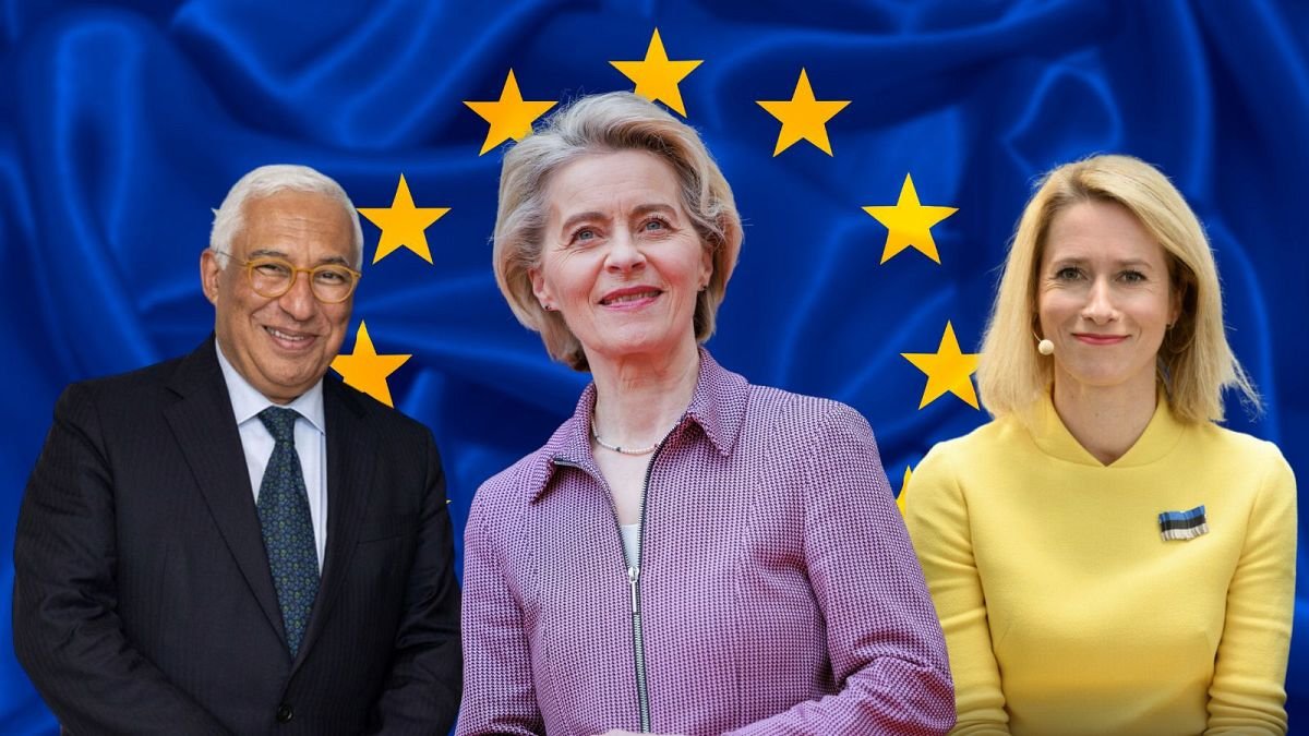 Acuerdo de la UE sobre altos funcionarios: Von der Leyen, Costa y Kallas