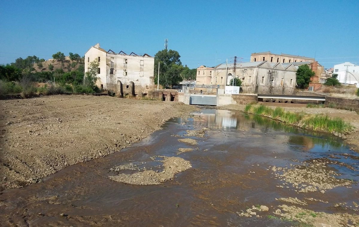 CHG iniciará en unos días la construcción de una rampa de subida en la presa de Pesquera en Badajoz