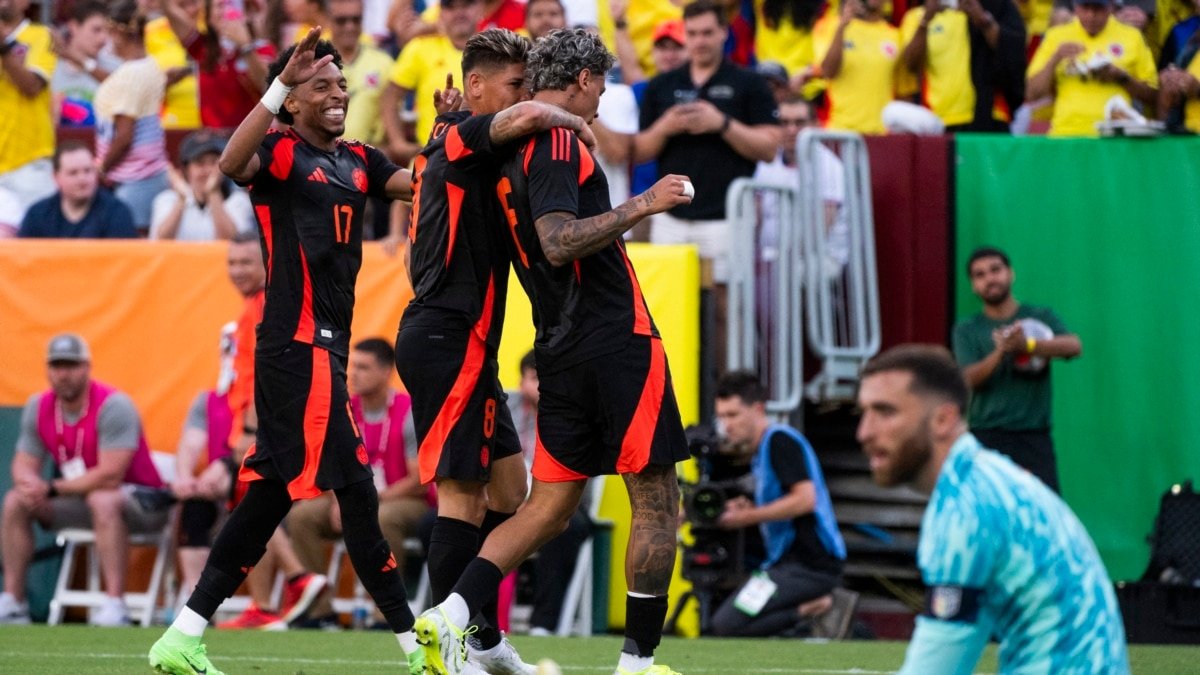 Colombia venció 5-1 a Estados Unidos en amistoso previo a la Copa América