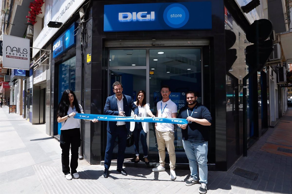 DIGI abre su primera tienda en Murcia para estar más cerca de sus clientes