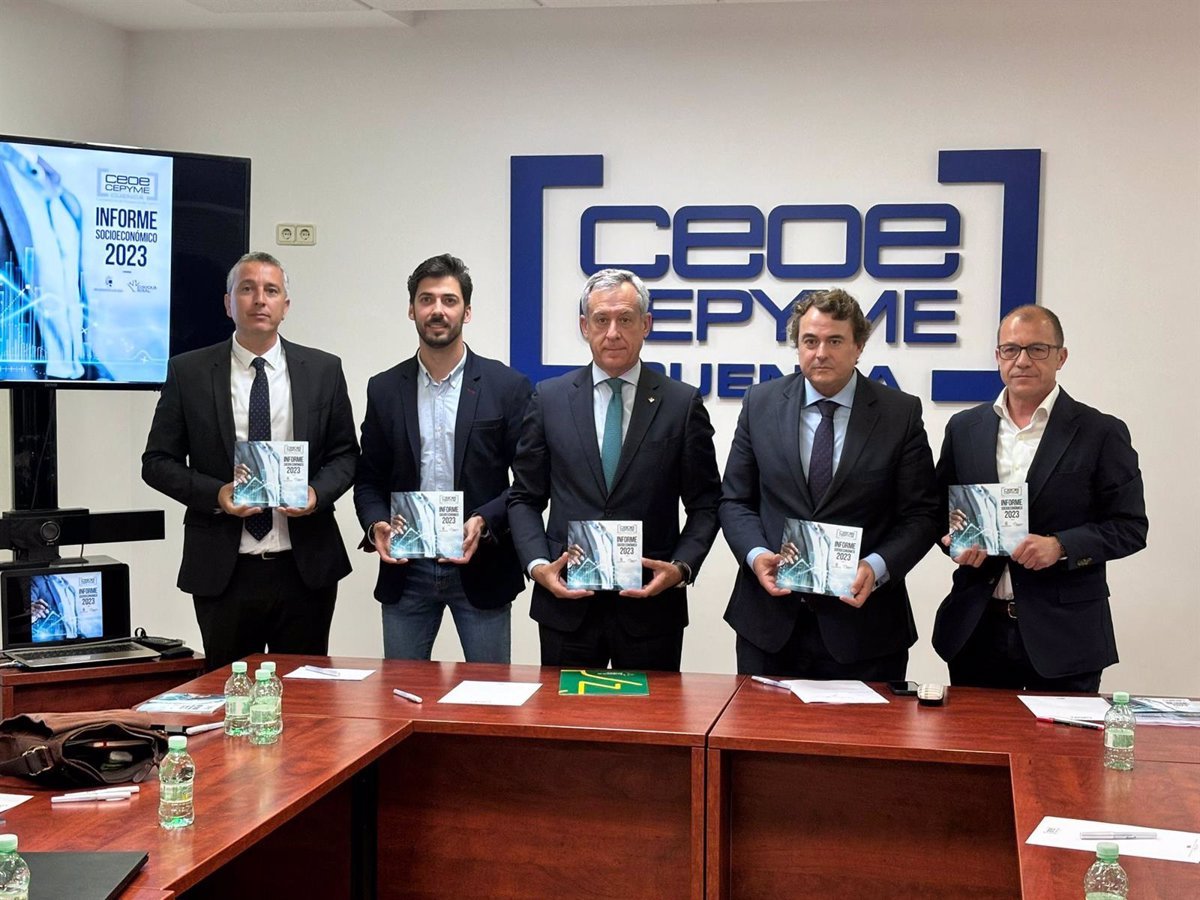 El empleo y la compraventa de viviendas son los pilares de la economía conquense, según la memoria anual de CEOE Cepyme.