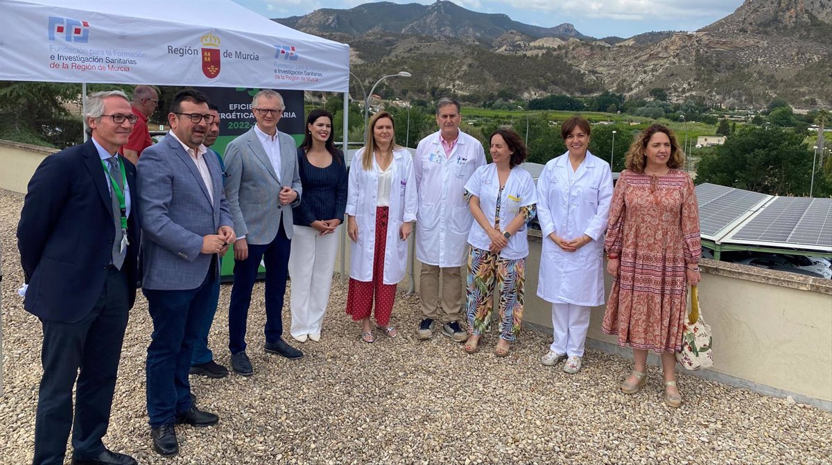 El hospital de Cieza ahorrará 50.600 euros con la instalación de paneles solares fotovoltaicos.