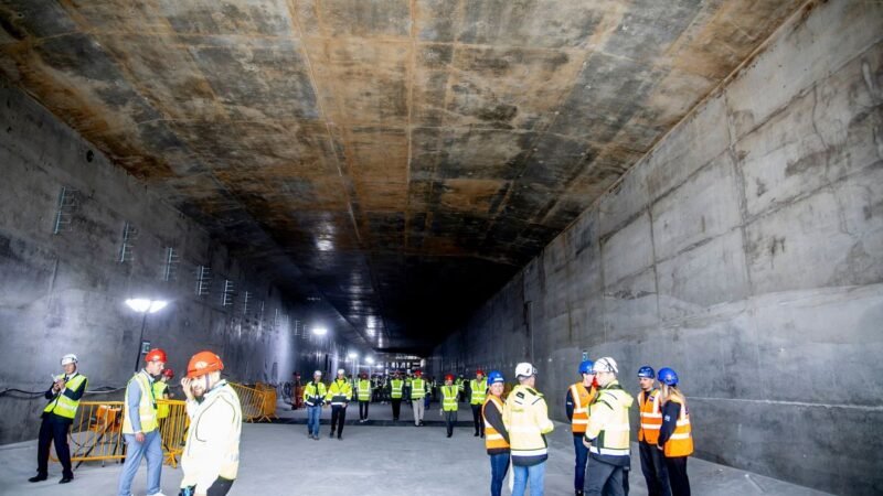 El túnel bajo el mar que unirá Alemania y Dinamarca en 7 minutos en tren