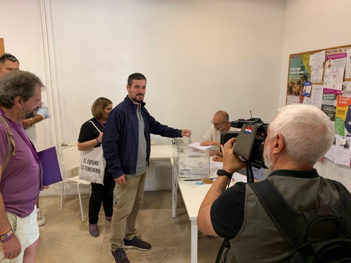 Gascón (Podemos) anima a votar «desde principios éticos» por una mejor Europa, un mejor país y un mejor C-LM