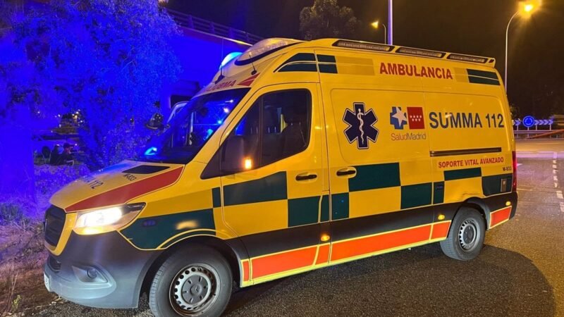 Incendio en Alcobendas deja catorce personas atendidas por inhalación de humo