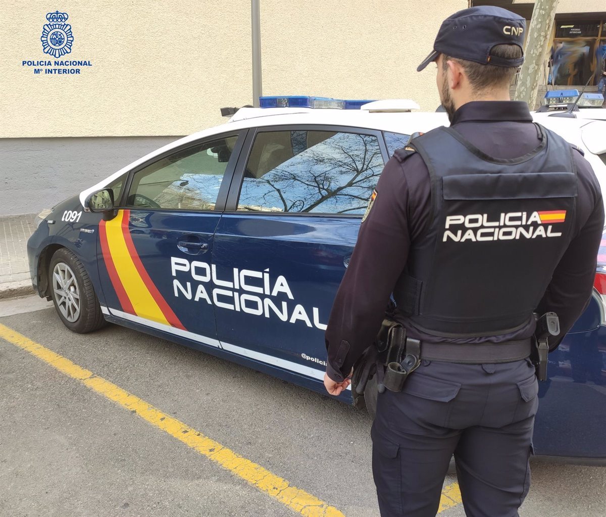 Joven detenido por robar vehículos en aparcamientos comunitarios de Palma