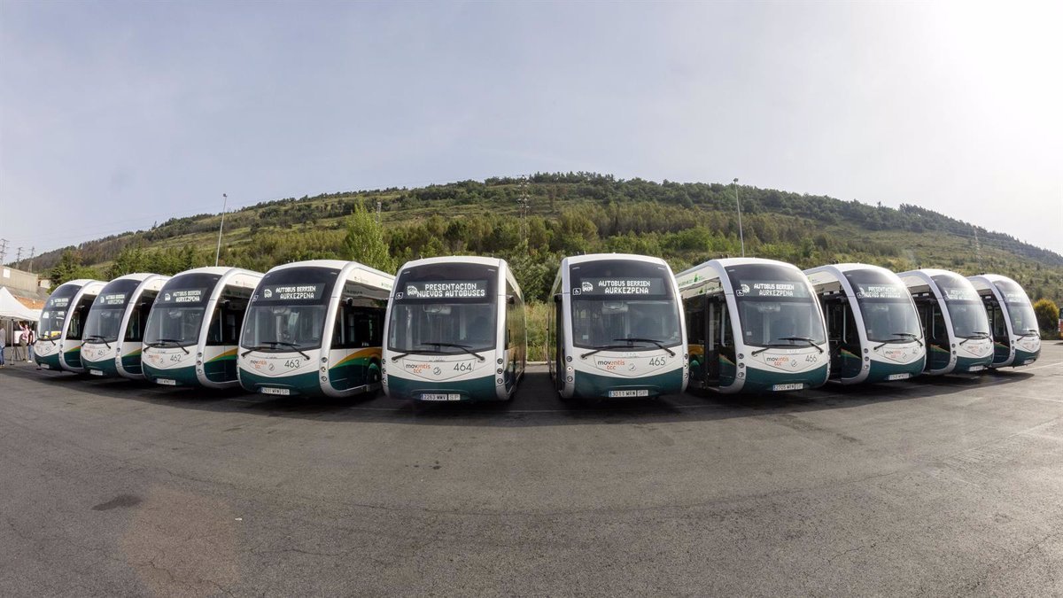 La Comunidad de Pamplona incorpora diez autobuses eléctricos al TUC.