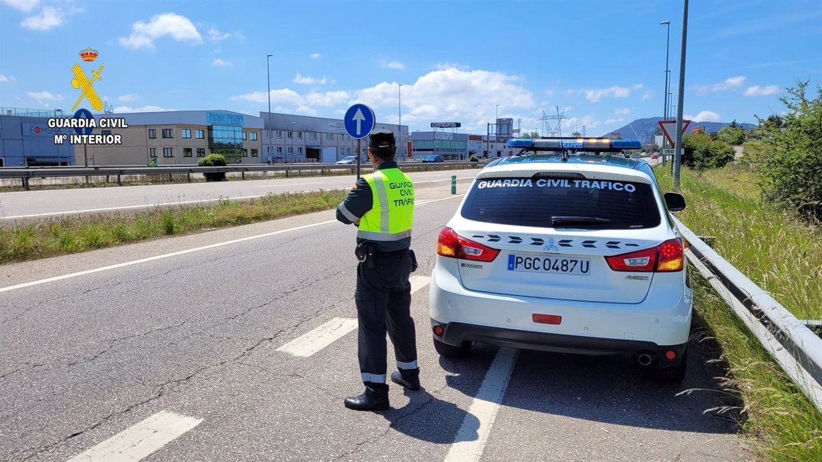 La Guardia Civil investiga a un conductor sin permiso de conducir por sexta vez este año
