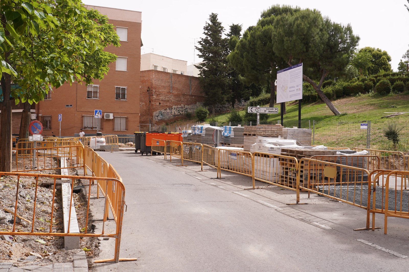 La remodelación del entorno de la Plaza de Numancia permitirá dar más espacio al peatón y mejorar la accesibilidad de la zona