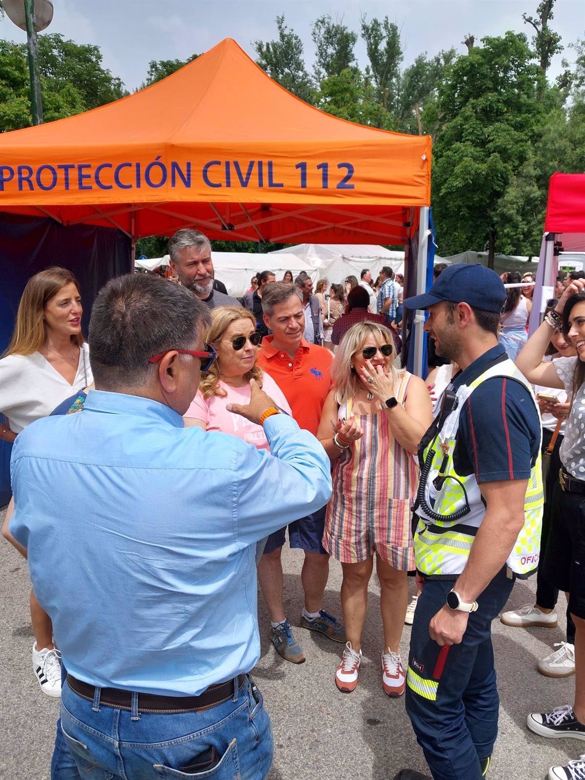 Los servicios de emergencia asisten a 90 personas durante la celebración de la gira de Curpillos de Burgos