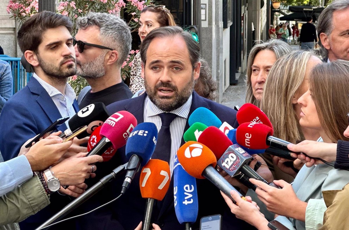 Núñez acusa a Page de «volver a mentir» por declararse en contra de la amnistía pero «optar por» a un debate sobre la misma en las Cortes