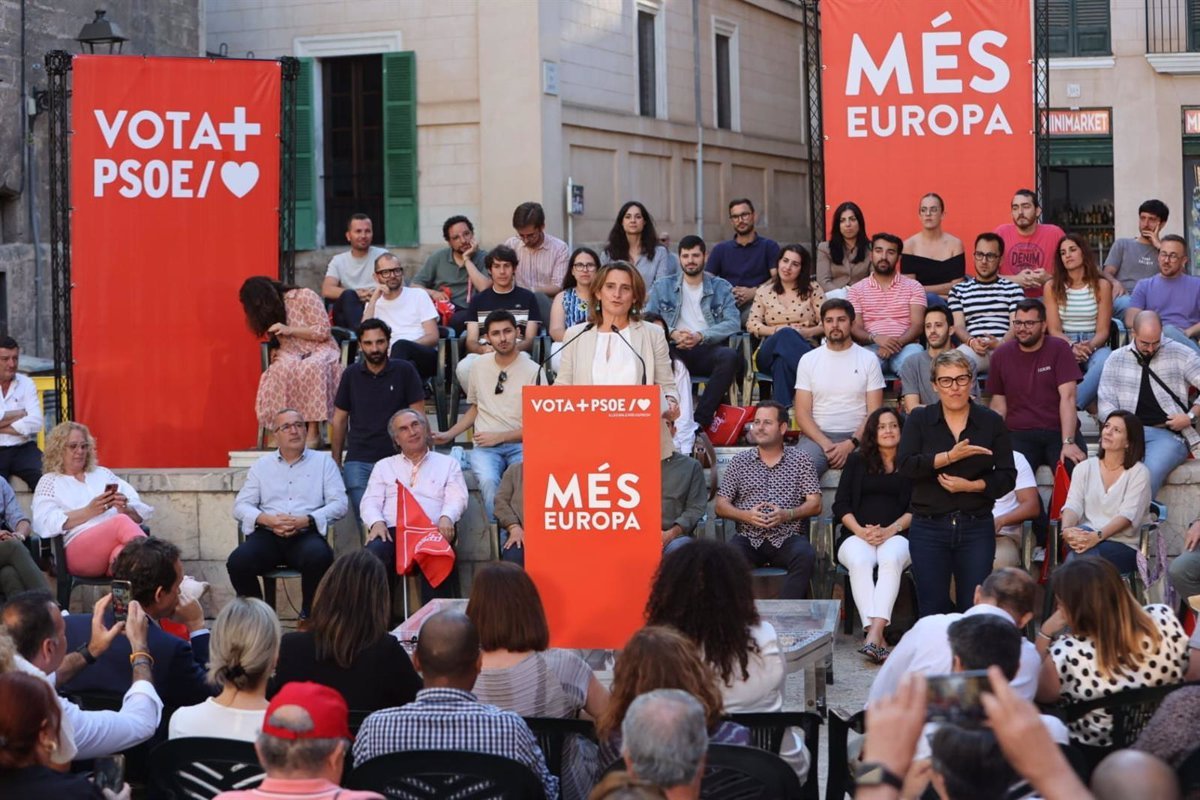 Ribera acusa al PPE de «traicionar a los europeístas» al distinguir entre «una extrema derecha buena y una mala».