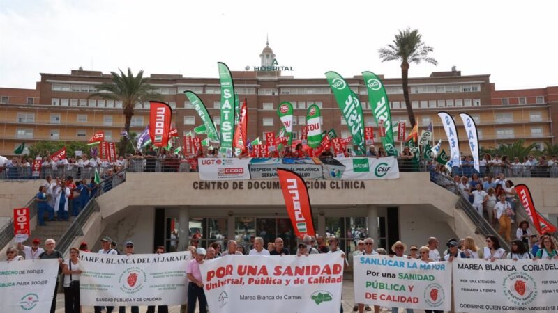 Seguimiento de la huelga en el sistema sanitario andaluz: cifras contradictorias