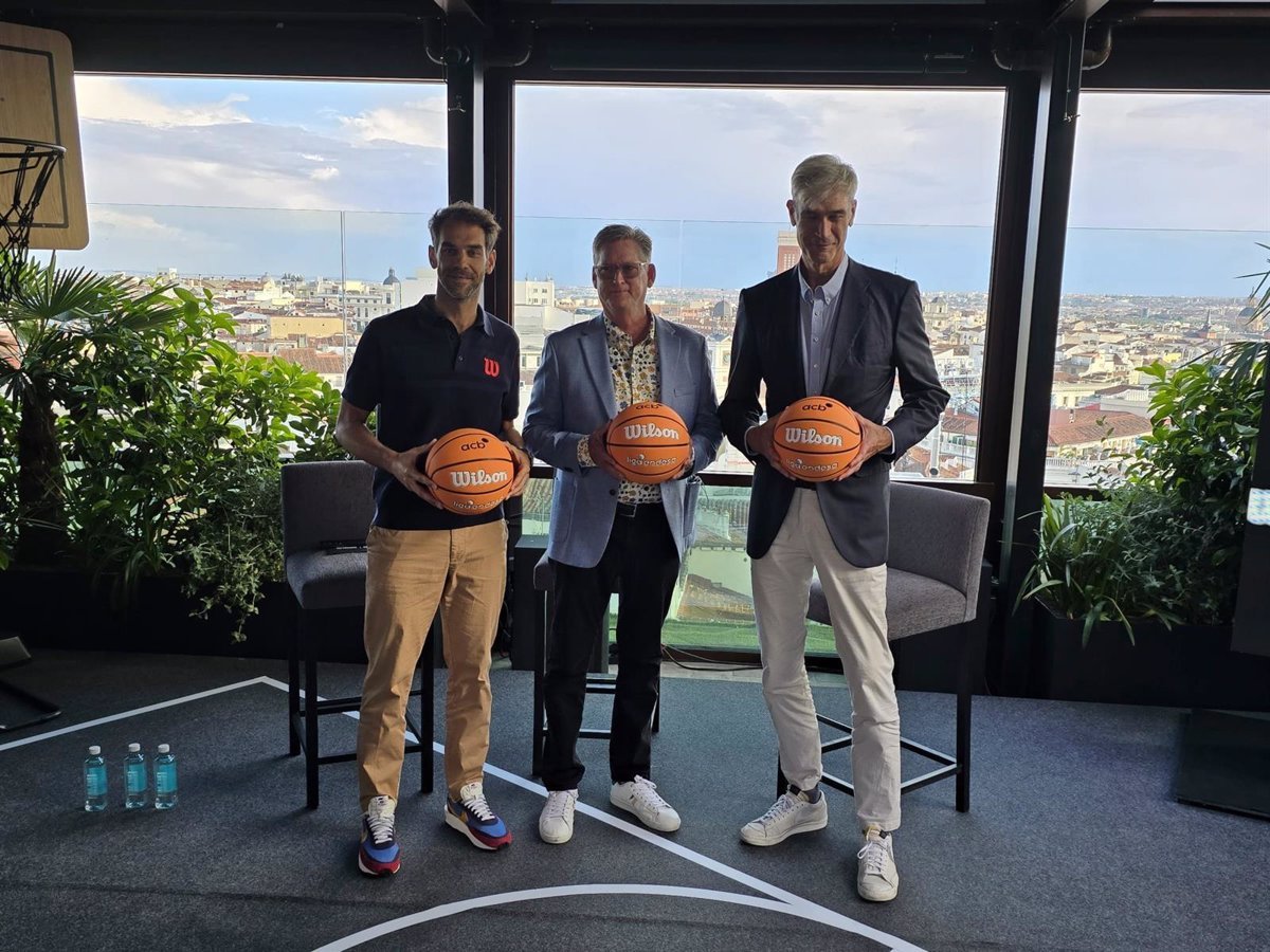 Wilson, el nuevo balón oficial de la ACB para la temporada 2024-25.