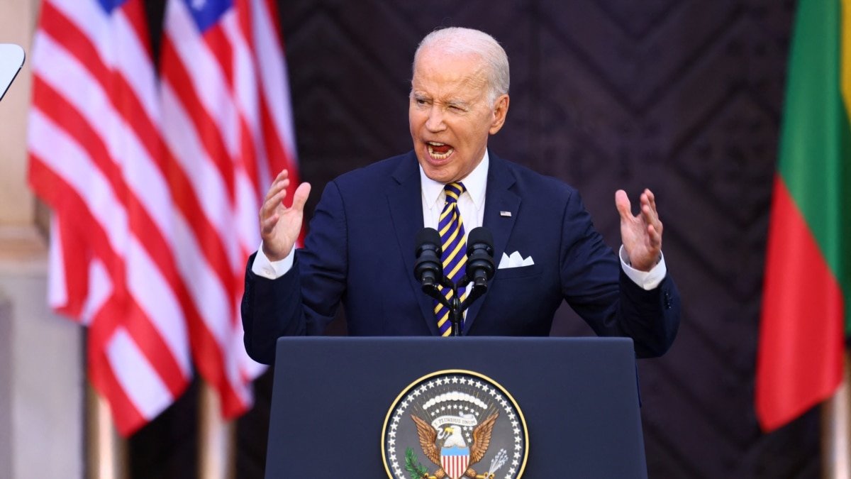 Conferencia de prensa del presidente Joe Biden tras la cumbre de la OTAN