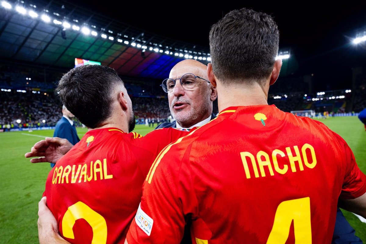 Carvajal, Nacho y Joselu, héroes con el doblete Eurocopa-Champions.