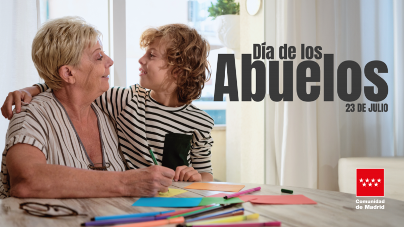 Día de los Abuelos en la Comunidad de Madrid: celebración con personas mayores y sus nietos