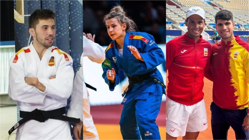 El judo busca medalla en debut de Alcaraz y Nadal