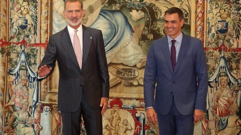 Encuentro de verano entre Felipe VI y Pedro Sánchez el 30 de julio en Palacio de la Almudaina
