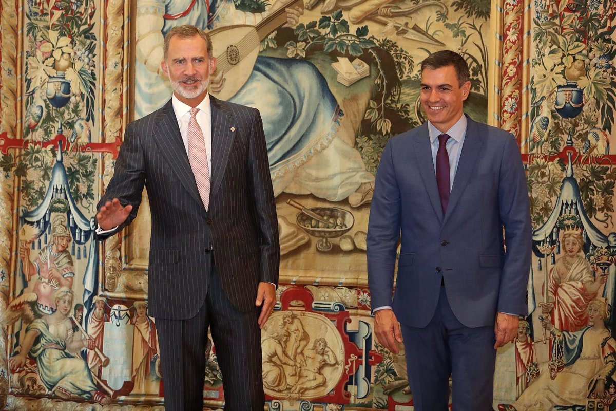 Encuentro de verano entre Felipe VI y Pedro Sánchez el 30 de julio en Palacio de la Almudaina