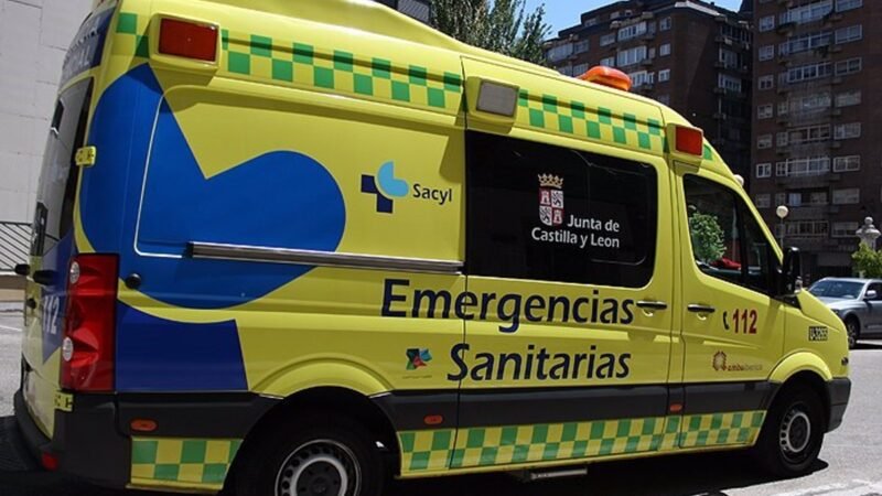Hombre herido por camión en Burgos.