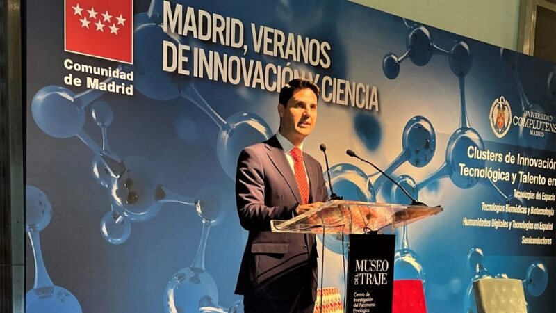 La Comunidad de Madrid promueve investigación e innovación en Cursos de Verano de El Escorial.