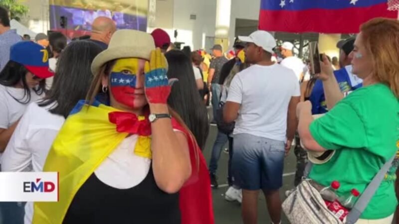 La diáspora venezolana en Miami exige un recuento de votos