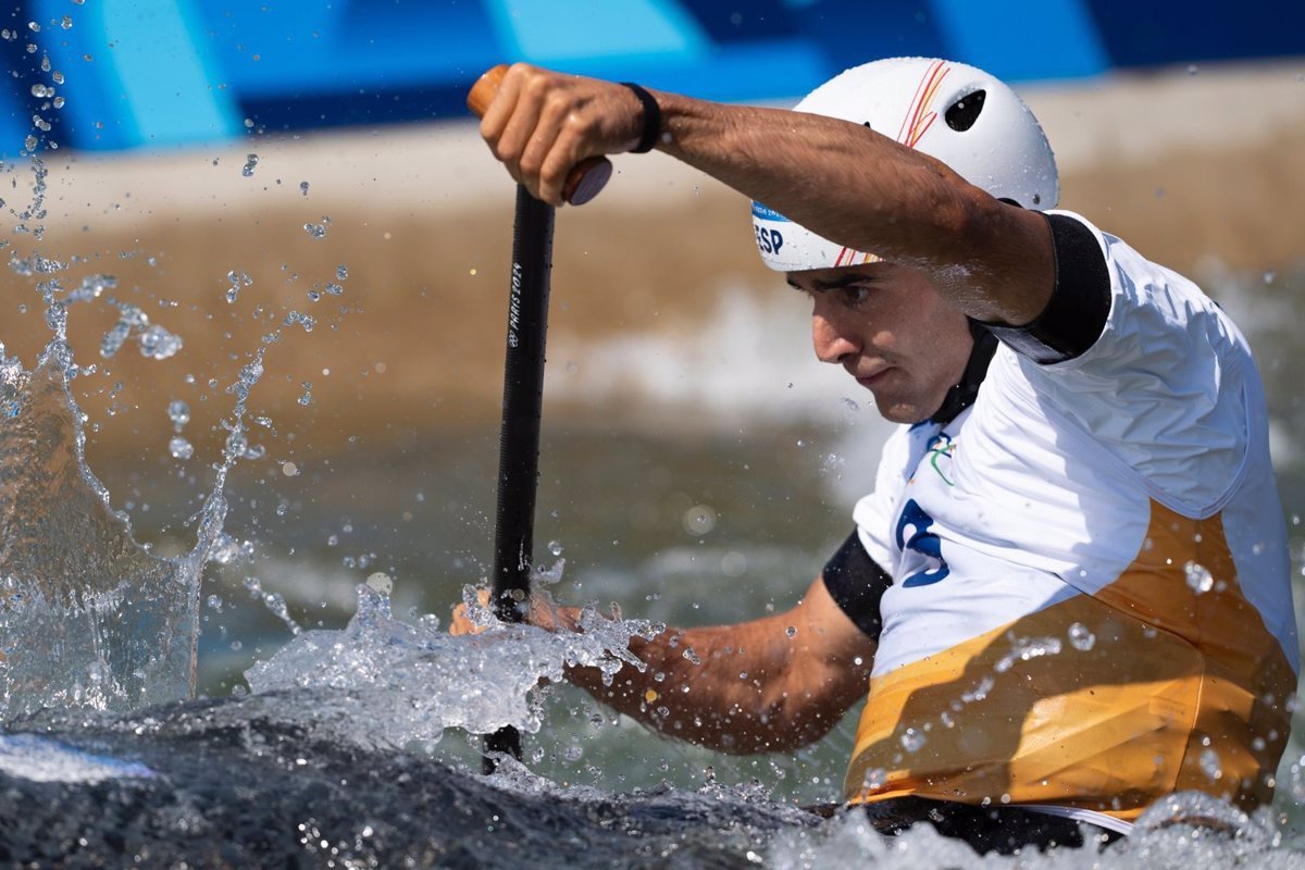 Miquel Travé se posiciona quinto en la final de slalom C1