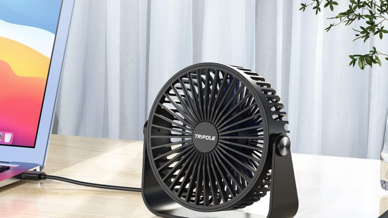 Oferta: Ventilador de escritorio por menos de 12 euros.