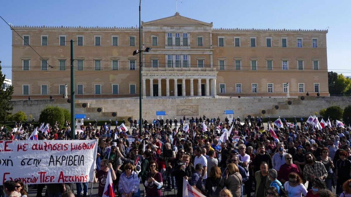 Oposición ciudadana a la semana laboral de seis días en Grecia