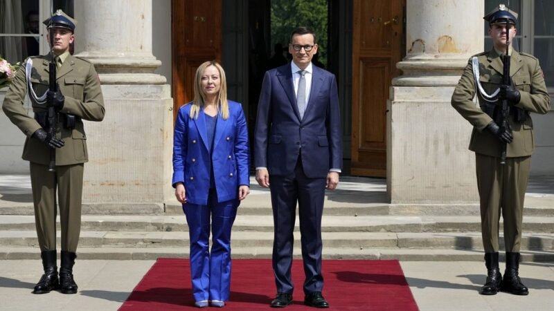 Partido Ley y Justicia de Polonia elige a Meloni en el Parlamento Europeo