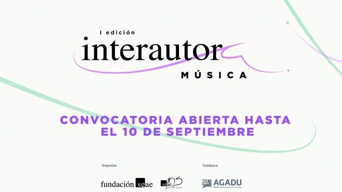 SGAE y Fundación AGADU crean Interautor Música 2024 para los Premios Graffiti