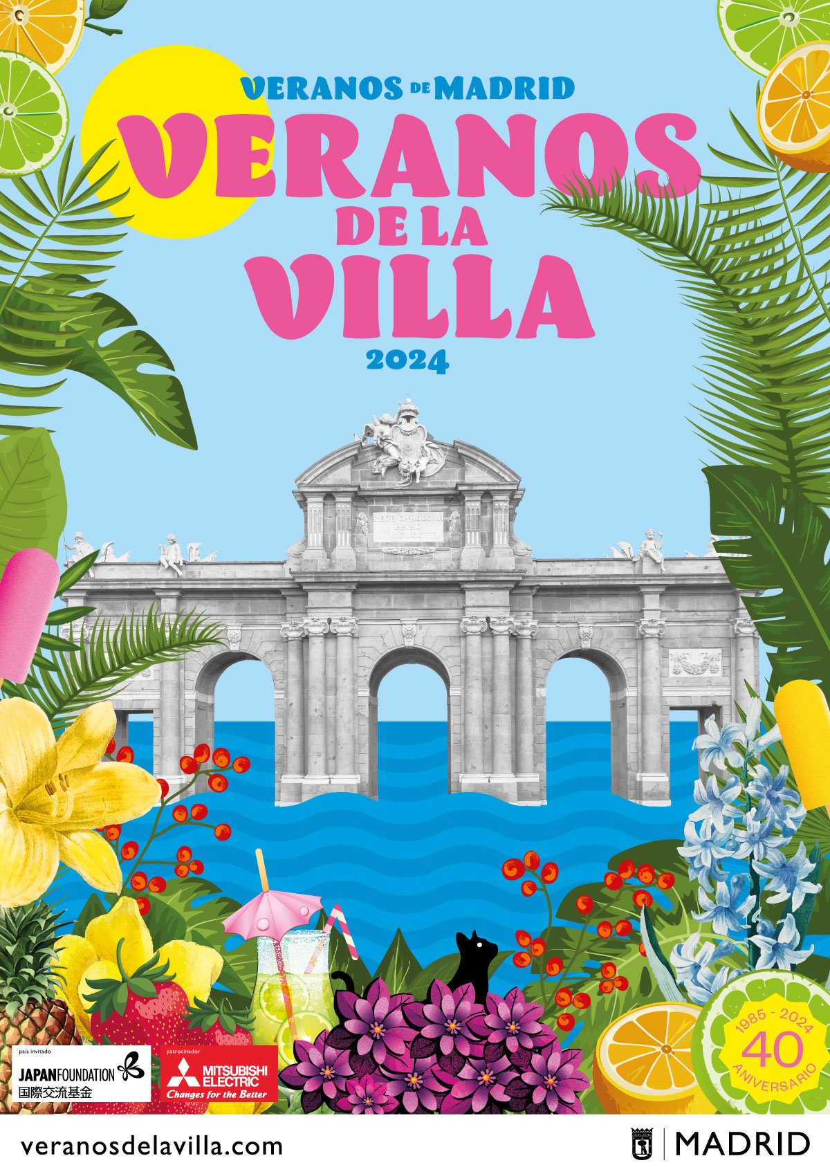 Veranos de la Villa celebra su 40 aniversario con 270 actividades culturales en ocho barrios.