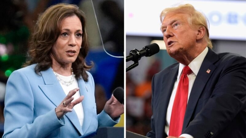 Se intensifica la competencia presidencial entre Kamala Harris y Donald Trump