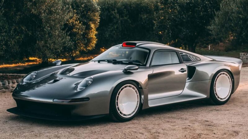 Tributo al Porsche 911 GT1, un coche de competición emblemático.