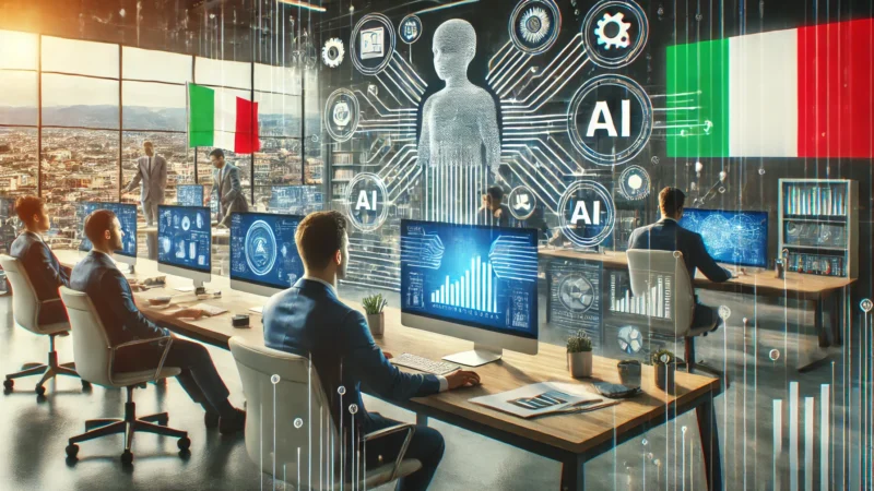 El impacto de la inteligencia artificial en las pymes en Italia