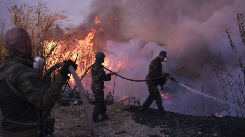 GESTIÓN DE INCENDIOS EN GRECIA