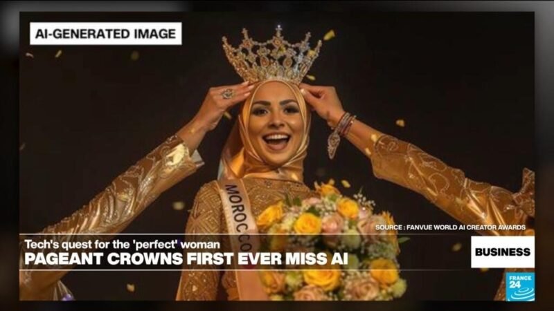 Primera ‘Miss AI’ del mundo coronada en concurso de belleza