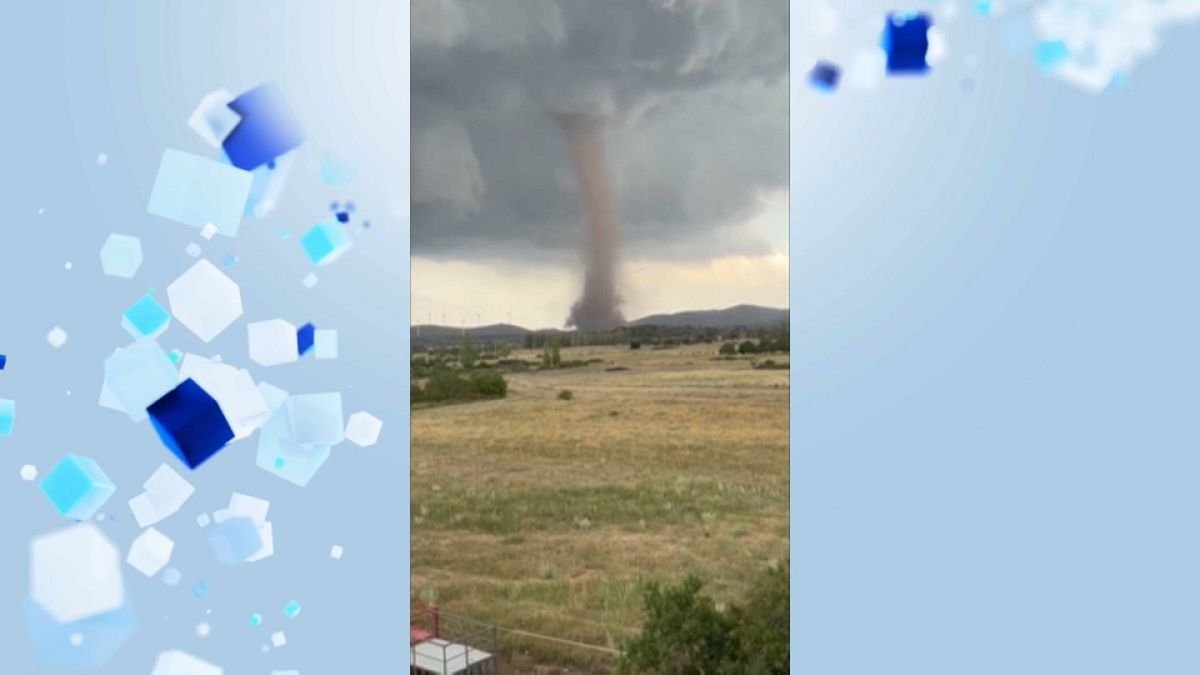 Tornado sorprende habitantes de Castellón en agosto