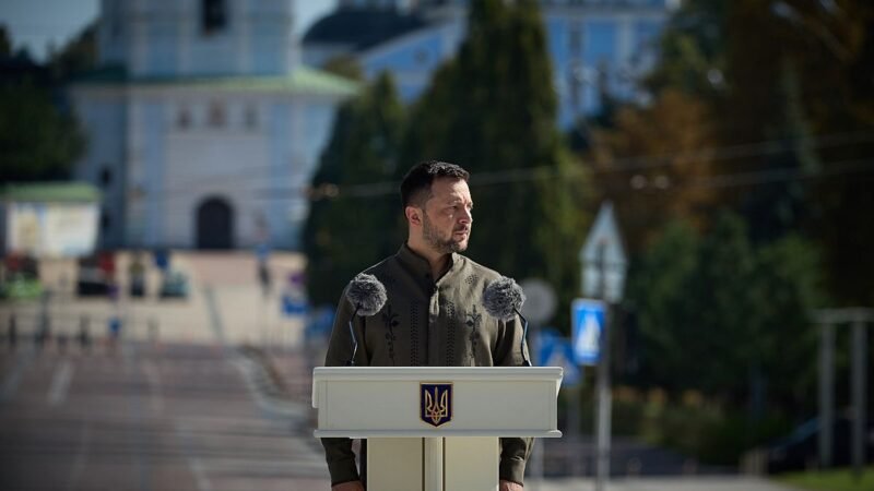 Zelensky en el Día de la Independencia de Ucrania: «La guerra en suelo ruso»